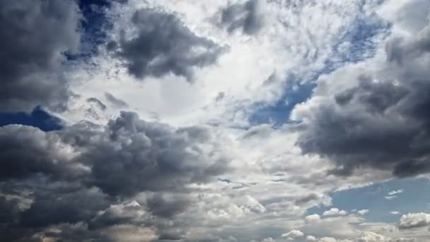Miękkie Deszczowe Chmury Time Lapse — Wideo stockowe