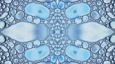 Renkli Ayna Yağı Kabarcıkları Efekti Fantezi