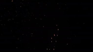 Orman yangını Gece cehennem gibi yanıyor