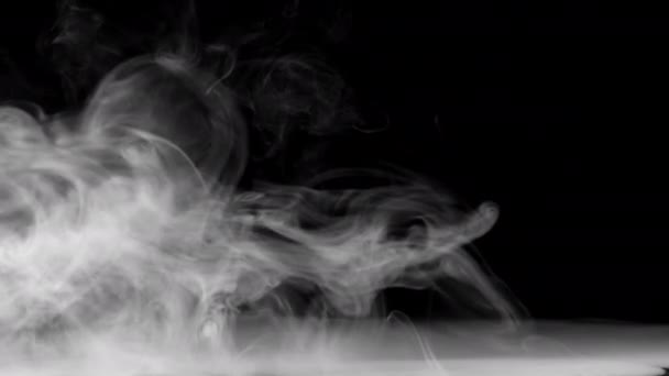 抽象的な煙霧と霧の効果 スワイルドスプレッド サルリアル テクスチャ — ストック動画