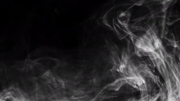 Abstracto Humo Niebla Niebla Efecto Remolino Propagación Surrealista Formas Fondo — Vídeos de Stock