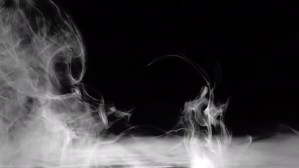 Абстрактний Дим Туман Туманний Ефект Свінг Поширення Сюрреалістичних Форм Текстура — стокове відео