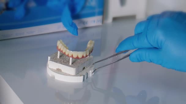 Zirconium porcelain and implant studies in the Dental Laboratory
