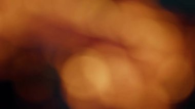 Bulanık Ateş Yanan Alevler Bokeh Arkaplanı