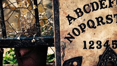 Cadılık Ruhsal Cadılar Bayramı Korkunç Oyun Ouija Tahtası 