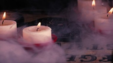 Cadılık Ruhsal Cadılar Bayramı Korkunç Oyun Ouija Tahtası 