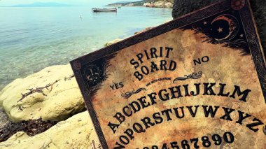 Cadılık Ruhsal Cadılar Bayramı Korkunç Oyun Ouija Tahtası 