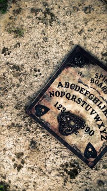 Cadılık Ruhsal Cadılar Bayramı Korkunç Oyun Ouija Tahtası 