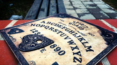 Cadılık Ruhsal Cadılar Bayramı Korkunç Oyun Ouija Tahtası 