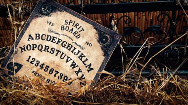 Cadılık Ruhsal Cadılar Bayramı Korkunç Oyun Ouija Tahtası 