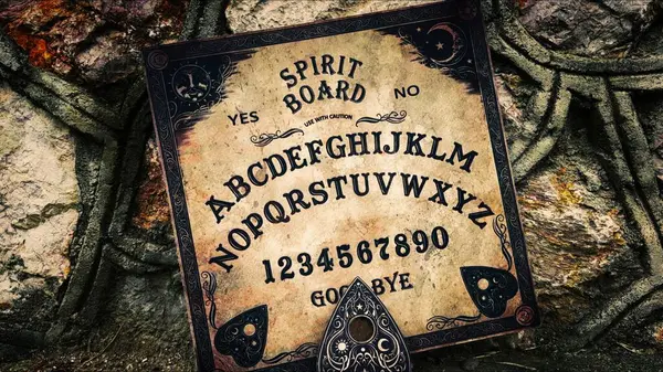Cadılık Ruhsal Cadılar Bayramı Korkunç Oyun Ouija Tahtası 