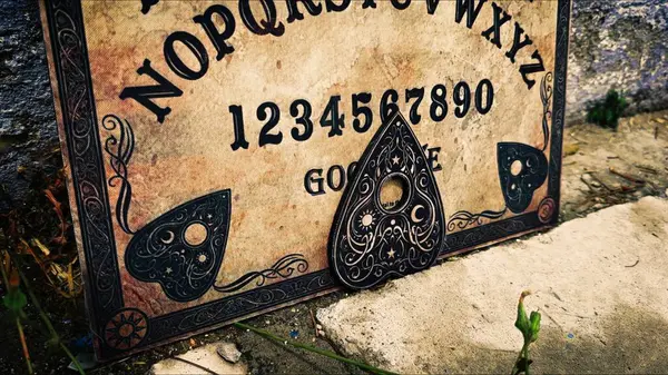 Cadılık Ruhsal Cadılar Bayramı Korkunç Oyun Ouija Tahtası 