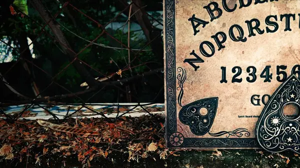 Cadılık Ruhsal Cadılar Bayramı Korkunç Oyun Ouija Tahtası 
