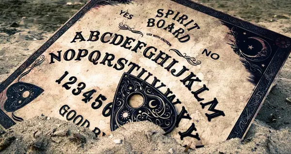 Cadılık Ruhsal Cadılar Bayramı Korkunç Oyun Ouija Tahtası 