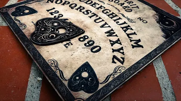 Cadılık Ruhsal Cadılar Bayramı Korkunç Oyun Ouija Tahtası 