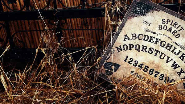 Cadılık Ruhsal Cadılar Bayramı Korkunç Oyun Ouija Tahtası 