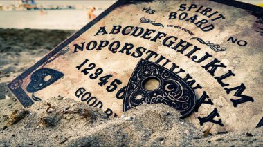 Cadılık Ruhsal Cadılar Bayramı Korkunç Oyun Ouija Tahtası 