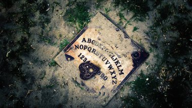 Cadılık Ruhsal Cadılar Bayramı Korkunç Oyun Ouija Tahtası 