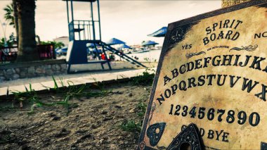 Cadılık Ruhsal Cadılar Bayramı Korkunç Oyun Ouija Tahtası 