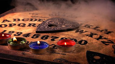 Cadılık Ruhsal Cadılar Bayramı Korkunç Oyun Ouija Tahtası 