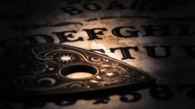 Cadılık Ruhsal Cadılar Bayramı Korkunç Oyun Ouija Tahtası 