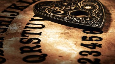 Cadılık Ruhsal Cadılar Bayramı Korkunç Oyun Ouija Tahtası 