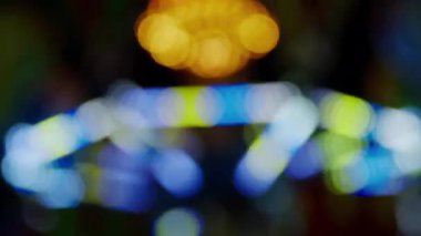 Bulanık Lunapark Çocukları Mutlu Geceler