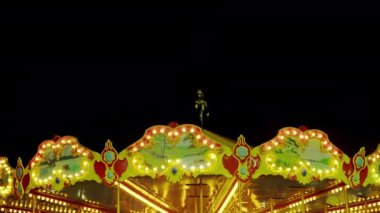 Lunapark Eğlenceli Çocuklar Gecesi Mutlu Zamanlar