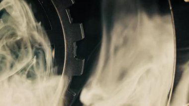 Soyut Endüstriyel Tamirci Saat Dönüşü