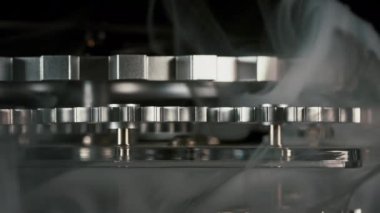 Soyut Endüstriyel Tamirci Saat Dönüşü