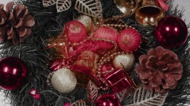 Kutsal Noel arifesi kutlama süslemesi