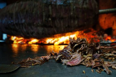 Lezzetli Türk Geleneksel Et Donörü Kebap