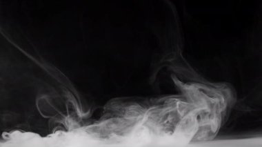 Soyut Duman Akıcı Sis Hase Arkaplan Dokusunu Yay Üstüste Harmanlamak için Yumuşak Bulutlu Duman.