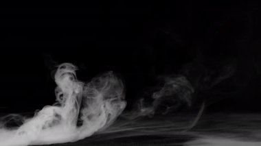 Soyut Duman Akıcı Sis Hase Arkaplan Dokusunu Yay Üstüste Harmanlamak için Yumuşak Bulutlu Duman.