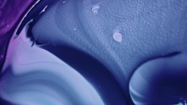 Soyut Renkli Mürekkep Boya Yayılımı