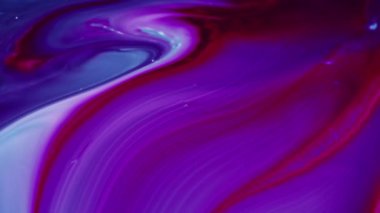 Soyut Renkli Mürekkep Boya Yayılımı