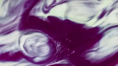 Soyut Grunge Sanat Mürekkebi Boya Patlaması Patlama Arkaplanı. Renkli Psikedelik Gıda Dönüşümü ve Sıvı Hareketi. Yumuşak Vibrant Kimyasal Reaksiyon. Sütlü Fantastik Patlamada Eşsiz Şekiller ve Gerçeküstü Şekiller