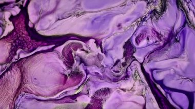 Soyut Mürekkep Boyası Yayılma Şekilleri 