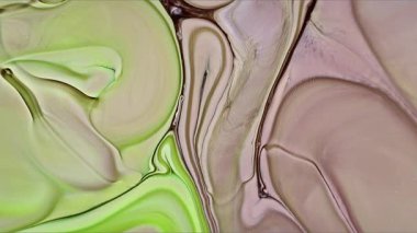 Soyut Mürekkep Boyası Yayılma Şekilleri