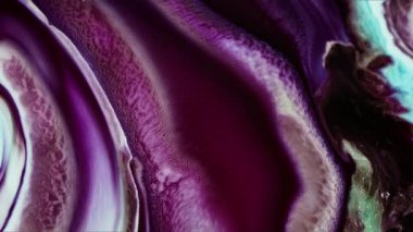 Soyut Mürekkep Boyası Yayılma Şekilleri