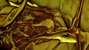 Soyut Mürekkep Boyası Yayılma Şekilleri