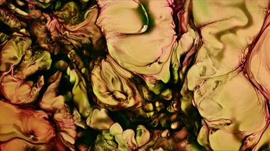 Soyut Mürekkep Boyası Yayılma Şekilleri