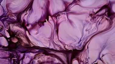 Soyut Mürekkep Boyası Yayılma Şekilleri