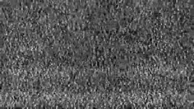 Analog Eski TV Sinyal Yok Gürültüsü