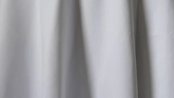 Çağdaş Plan Olarak Kullanılmak Üzere Beyaz Gri Kumaş Perde Yüksek — Stok fotoğraf
