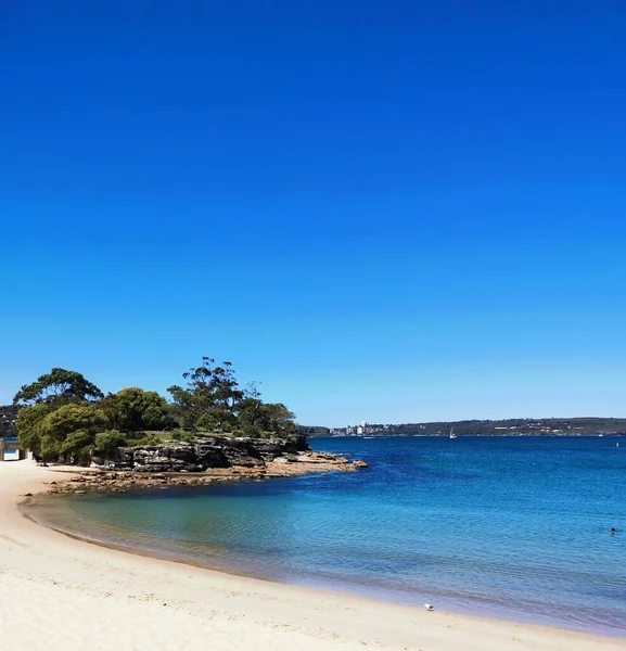 November 2022 Balmoral Beach Nsw Australien Türkisfarbenes Meer Und Sandstrand — Stockfoto