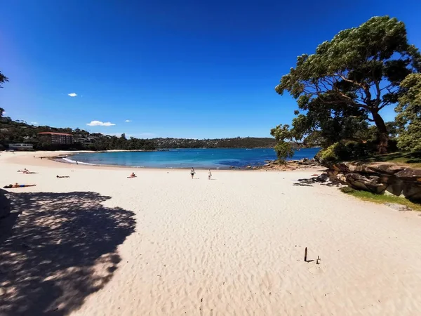 November 2022 Balmoral Beach Nsw Ausztrália Kilátás Homokos Strand Tenger — Stock Fotó