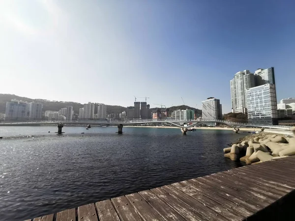 Novembro 2022 Busan Coreia Sul Cityscape Mostrando Edifícios Modernos Toda — Fotografia de Stock