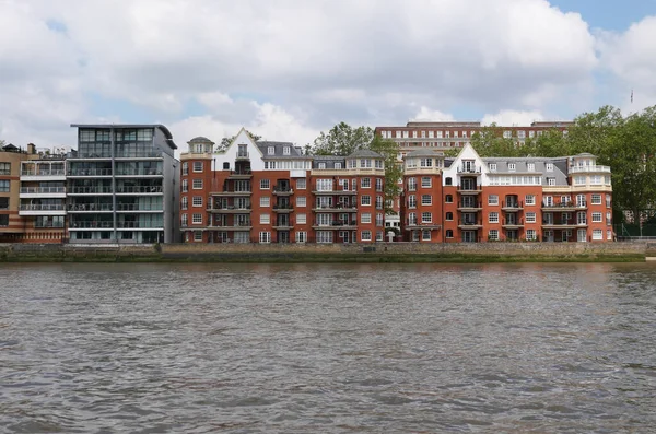 2023年6月3日 伦敦天际线 从泰晤士河观看各种建筑 高质量的照片 — 图库照片