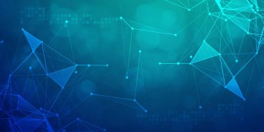 Dijital teknoloji hızı mavi yeşil arkaplan, siber nano bilgi, soyut iletişim, yenilik gelecekteki teknoloji verileri, internet ağ bağlantısı, Ai büyük veri, çizgiler resimleme